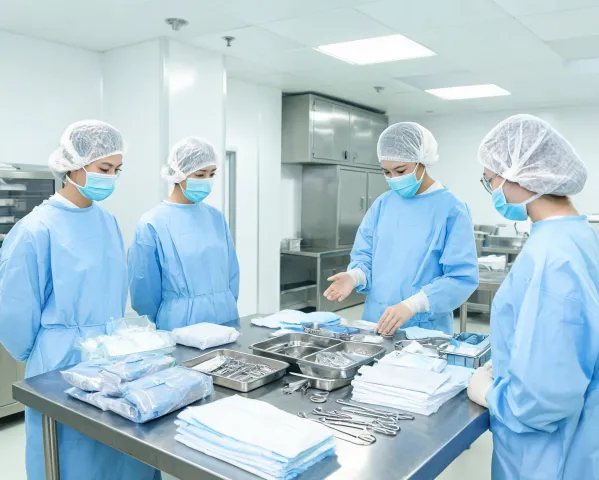 Customer sterile processing training session
